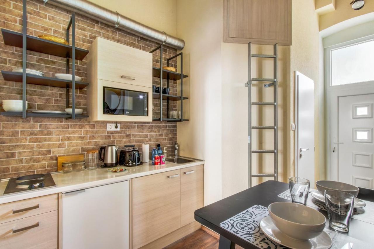 Ferienwohnung d.Five Jewish Quarter Loft Budapest Exterior foto